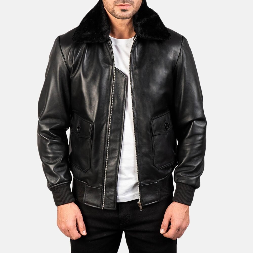 Black_Fur_Collar_Leather_Jacket
