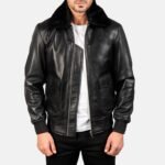 Black_Fur_Collar_Leather_Jacket